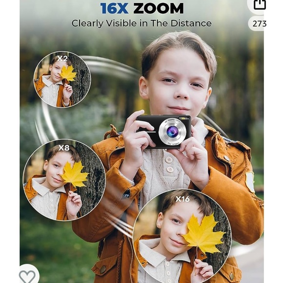 Kid digital camera with 32GB memory card - Picture 4 of 10